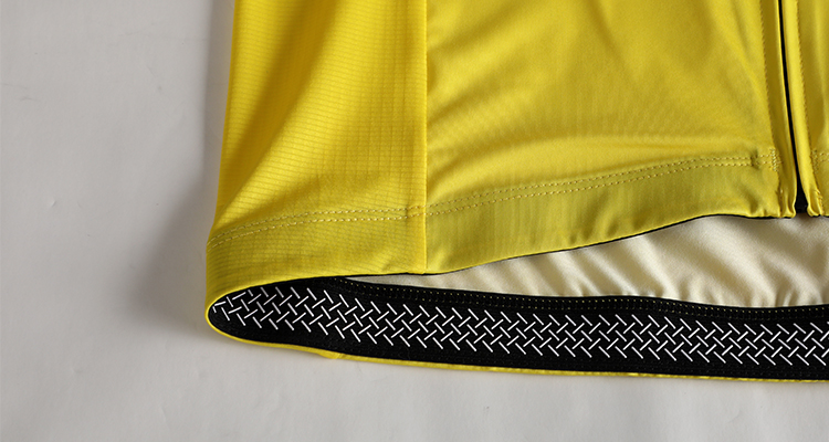 cycling jersey yellow